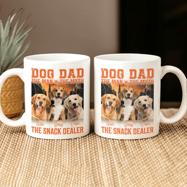 Custom Photo The Man The Myth The Snack Dealer Pet Mug N304 890391 Custom Photo The Man The Myth The Snack Dealer Pet Mug N304 890391