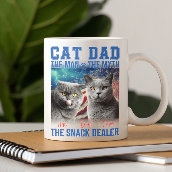 Custom Photo The Man The Myth The Snack Dealer Pet Mug N304 890391 Custom Photo The Man The Myth The Snack Dealer Pet Mug N304 890391