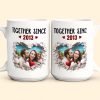 Custom Photo Together Since Anniversary Gift - Personalized Ceramic Mug - Gift For Couple, Husband Wife NH96 Custom Photo Together Since Anniversary Gift - Personalized Ceramic Mug - Gift For Couple, Husband Wife NH96