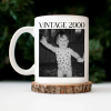 Custom Photo Vintage Image And Year - Personalized Mug Custom Photo Vintage Image And Year - Personalized Mug