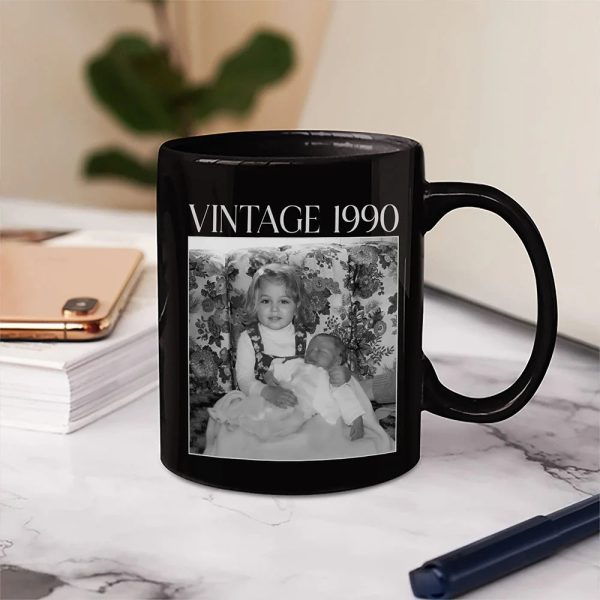 Custom Photo Vintage Image And Year - Personalized Mug Custom Photo Vintage Image And Year - Personalized Mug