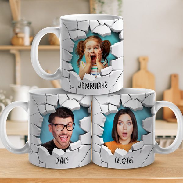 Custom Photo You Are Awesome - Family Personalized Custom 3D Mug - Christmas Gift For Family Members Custom Photo You Are Awesome - Family Personalized Custom 3D Mug - Christmas Gift For Family Members