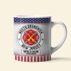 Custom Rank Badge Gifts For Firefighter Mug 03qhqn020824 Custom Rank Badge Gifts For Firefighter Mug 03qhqn020824