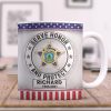 Custom Rank Badge Gifts For Police Mug 04qhqn020824 Custom Rank Badge Gifts For Police Mug 04qhqn020824