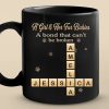 Custom Scrabble Black Mug - Personalized Birthday Gifts For Dog Cat Lovers, Dog Dad And Mom, Cat Owners - The Best Kind Of Chaos Custom Scrabble Black Mug - Personalized Birthday Gifts For Dog Cat Lovers, Dog Dad And Mom, Cat Owners - The Best Kind Of Chaos