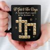 Custom Scrabble Black Mug - Personalized Birthday Gifts For Dog Cat Lovers, Dog Dad And Mom, Cat Owners - The Best Kind Of Chaos Custom Scrabble Black Mug - Personalized Birthday Gifts For Dog Cat Lovers, Dog Dad And Mom, Cat Owners - The Best Kind Of Chaos