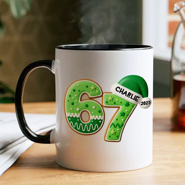 Custom Six Seven - Personalized Mug - Teen Slang Funny Tree Decor, Funny Teen Grandkid Gift Custom Six Seven - Personalized Mug - Teen Slang Funny Tree Decor, Funny Teen Grandkid Gift