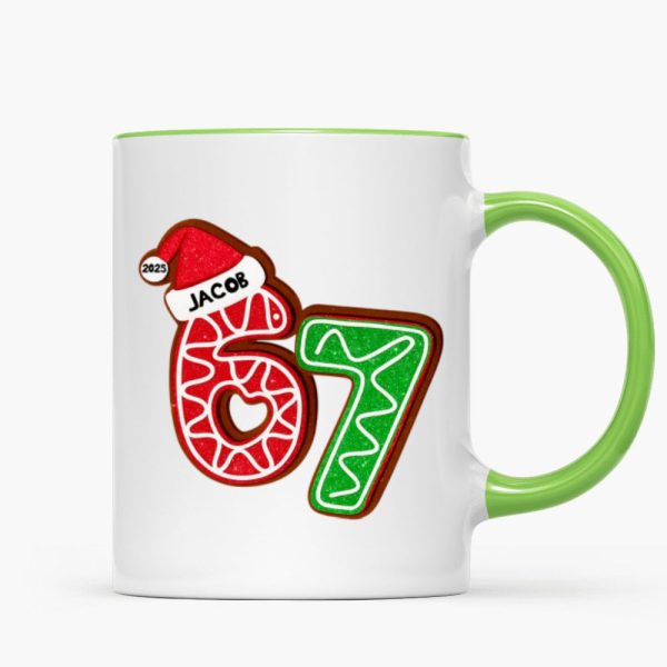 Custom Six Seven - Personalized Mug - Teen Slang Funny Tree Decor, Funny Teen Grandkid Gift Custom Six Seven - Personalized Mug - Teen Slang Funny Tree Decor, Funny Teen Grandkid Gift