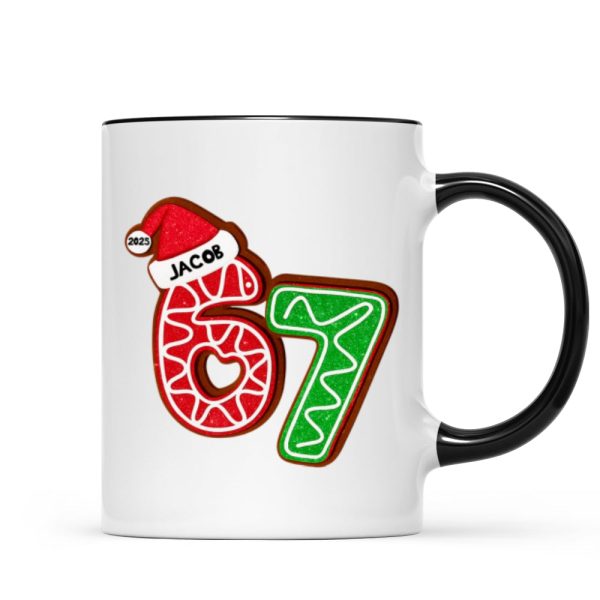 Custom Six Seven - Personalized Mug - Teen Slang Funny Tree Decor, Funny Teen Grandkid Gift Custom Six Seven - Personalized Mug - Teen Slang Funny Tree Decor, Funny Teen Grandkid Gift