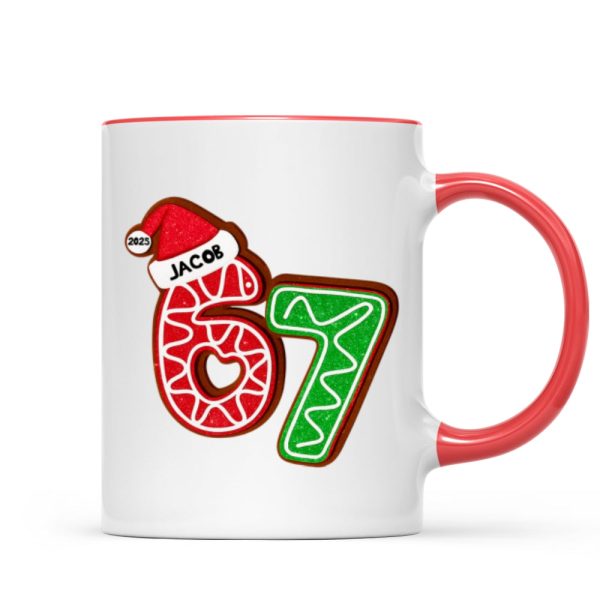 Custom Six Seven - Personalized Mug - Teen Slang Funny Tree Decor, Funny Teen Grandkid Gift Custom Six Seven - Personalized Mug - Teen Slang Funny Tree Decor, Funny Teen Grandkid Gift