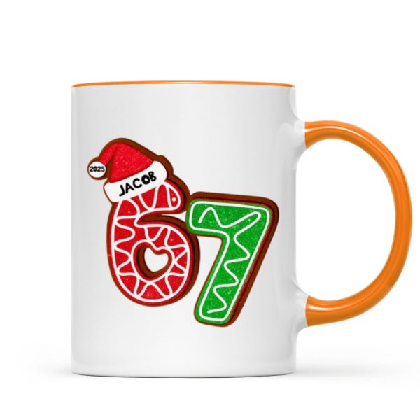 Custom Six Seven - Personalized Mug - Teen Slang Funny Tree Decor, Funny Teen Grandkid Gift Custom Six Seven - Personalized Mug - Teen Slang Funny Tree Decor, Funny Teen Grandkid Gift