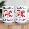 Custom Snowman Initial White Ceramic Mug for Hot Chocolate & Morning Coffee Festive Personalized Christmas Gift, Fun and Cute Winter Present Custom Snowman Initial White Ceramic Mug for Hot Chocolate & Morning Coffee Festive Personalized Christmas Gift, Fun and Cute Winter Present