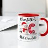 Custom Snowman Initial White Ceramic Mug for Hot Chocolate & Morning Coffee Festive Personalized Christmas Gift, Fun and Cute Winter Present Custom Snowman Initial White Ceramic Mug for Hot Chocolate & Morning Coffee Festive Personalized Christmas Gift, Fun and Cute Winter Present