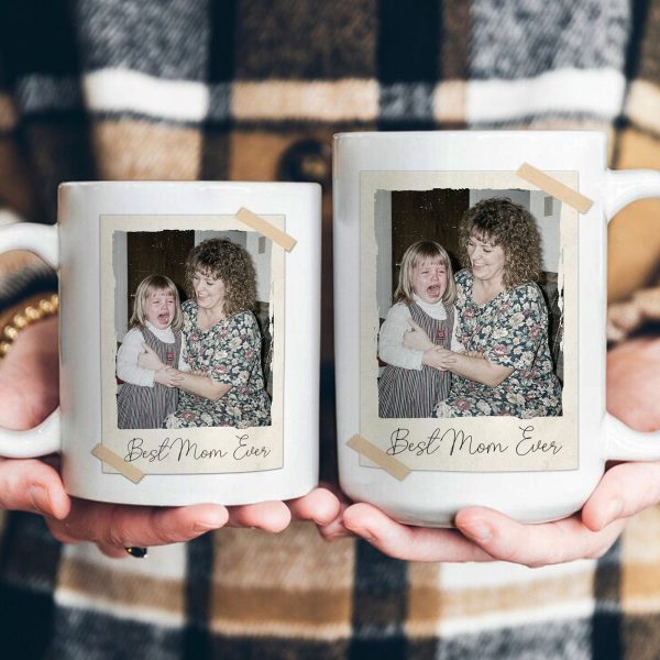 Custom Vintage Retro Polaroid Family Photo For Mom, Dad, Grandparents, Daughter, Son - Personalized Photo Mug Custom Vintage Retro Polaroid Family Photo For Mom, Dad, Grandparents, Daughter, Son - Personalized Photo Mug