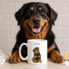 Custom Watercolor Pet Portrait Mug Perfect for Dog Lovers Custom Watercolor Pet Portrait Mug Perfect for Dog Lovers