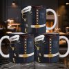Customizable Design For Our Bravest Featuring Police Uniform - Personalized Custom Coffee Mug - JBS064_MG Customizable Design For Our Bravest Featuring Police Uniform - Personalized Custom Coffee Mug - JBS064_MG
