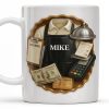 Customizable Diner Server Mug With Essential Tools - Personalized Custom Coffee Mug - FAM381_MG Customizable Diner Server Mug With Essential Tools - Personalized Custom Coffee Mug - FAM381_MG