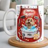 Customizable Dog Grooming Coffee Mug With Dog And Supplies - Personalized Custom Coffee Mug - JBS055_MG