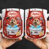 Customizable Dog Grooming Coffee Mug With Dog And Supplies - Personalized Custom Coffee Mug - JBS055_MG