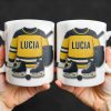 Customizable Hockey Jersey and Ice Skates Design - Personalized Custom Coffee Mug - SPORT008_MG Customizable Hockey Jersey and Ice Skates Design - Personalized Custom Coffee Mug - SPORT008_MG