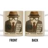 Customizable Journalist, Camera, Press Badge, Hat, Glasses - Personalized Custom Coffee Mug - OFW002_MG Customizable Journalist, Camera, Press Badge, Hat, Glasses - Personalized Custom Coffee Mug - OFW002_MG