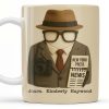 Customizable Journalist, Camera, Press Badge, Hat, Glasses - Personalized Custom Coffee Mug - OFW002_MG Customizable Journalist, Camera, Press Badge, Hat, Glasses - Personalized Custom Coffee Mug - OFW002_MG