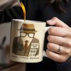 Customizable Journalist, Camera, Press Badge, Hat, Glasses - Personalized Custom Coffee Mug - OFW002_MG Customizable Journalist, Camera, Press Badge, Hat, Glasses - Personalized Custom Coffee Mug - OFW002_MG