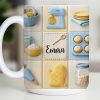 Customizable Kitchen-Themed Mug - Personalized Custom Coffee Mug - HOB030_MG Customizable Kitchen-Themed Mug - Personalized Custom Coffee Mug - HOB030_MG