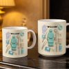 Customizable Name Dental Essentials Mug - Personalized Custom Coffee Mug - DOC072_MG Customizable Name Dental Essentials Mug - Personalized Custom Coffee Mug - DOC072_MG