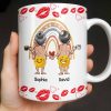 Customizable Names With Cheerful Emojis And Love Symbols - Personalized Custom Coffee Mug - CPL1280_MG Customizable Names With Cheerful Emojis And Love Symbols - Personalized Custom Coffee Mug - CPL1280_MG