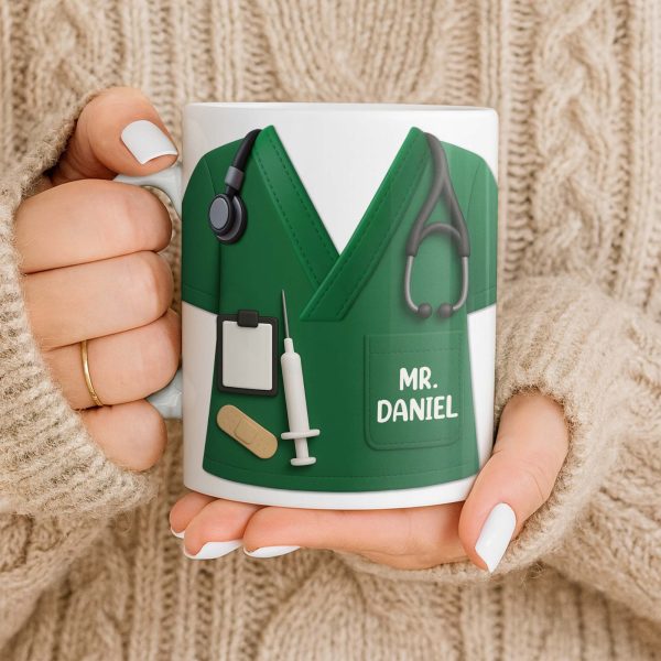 Customizable Nursing Professional Design - Personalized Custom Coffee Mug - DAD274_MG Customizable Nursing Professional Design - Personalized Custom Coffee Mug - DAD274_MG