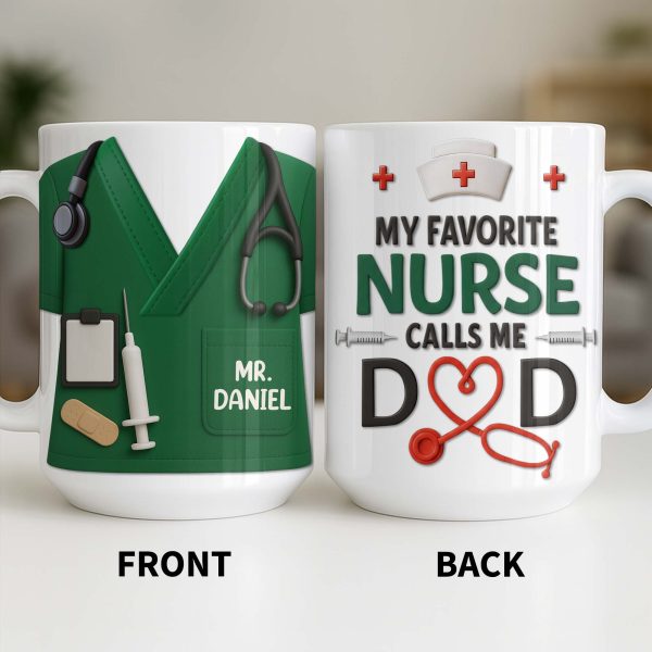 Customizable Nursing Professional Design - Personalized Custom Coffee Mug - DAD274_MG Customizable Nursing Professional Design - Personalized Custom Coffee Mug - DAD274_MG