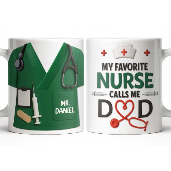 Customizable Nursing Professional Design - Personalized Custom Coffee Mug - DAD274_MG Customizable Nursing Professional Design - Personalized Custom Coffee Mug - DAD274_MG