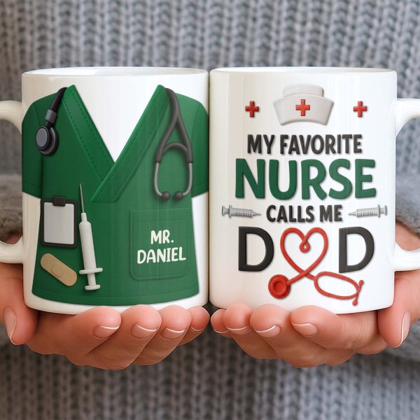 Customizable Nursing Professional Design - Personalized Custom Coffee Mug - DAD274_MG Customizable Nursing Professional Design - Personalized Custom Coffee Mug - DAD274_MG