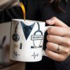 Customizable Professional Medical-Themed Design - Personalized Custom Coffee Mug - DOC035_MG Customizable Professional Medical-Themed Design - Personalized Custom Coffee Mug - DOC035_MG