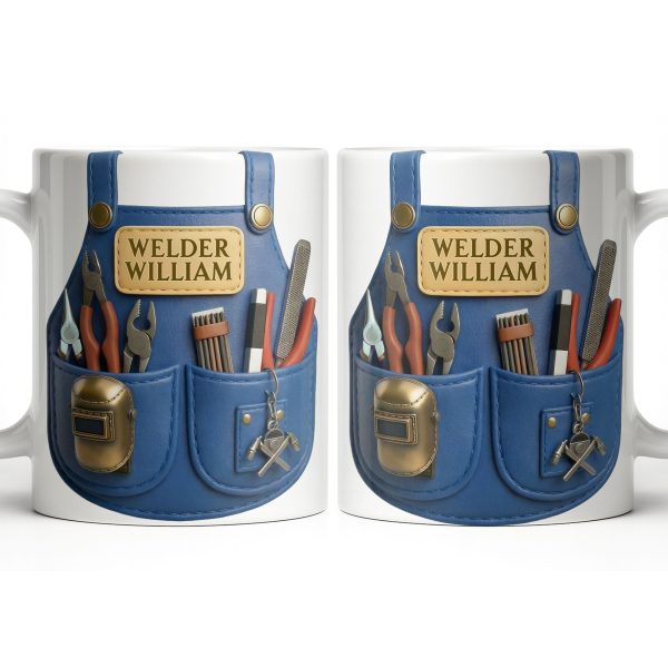 Customizable Welder Design With Tools - Personalized Custom Coffee Mug - JBS090_MG Customizable Welder Design With Tools - Personalized Custom Coffee Mug - JBS090_MG