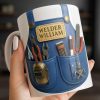 Customizable Welder Design With Tools - Personalized Custom Coffee Mug - JBS090_MG Customizable Welder Design With Tools - Personalized Custom Coffee Mug - JBS090_MG