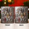 Customize This Mug With Your Firefighter's Name And Gear - Personalized Custom Coffee Mug - FIF047_MG