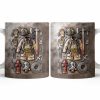 Customize This Mug With Your Firefighter's Name And Gear - Personalized Custom Coffee Mug - FIF047_MG