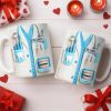 Customize With Name and Title, Dental Tools Design - Personalized Custom Coffee Mug - DOC080_MG Customize With Name and Title, Dental Tools Design - Personalized Custom Coffee Mug - DOC080_MG