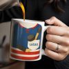 Customize Your Hockey Jersey Mug With Your Name, Hockey Gear - Personalized Custom Coffee Mug - FAM326_MG