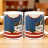 Customize Your Hockey Jersey Mug With Your Name, Hockey Gear - Personalized Custom Coffee Mug - FAM326_MG
