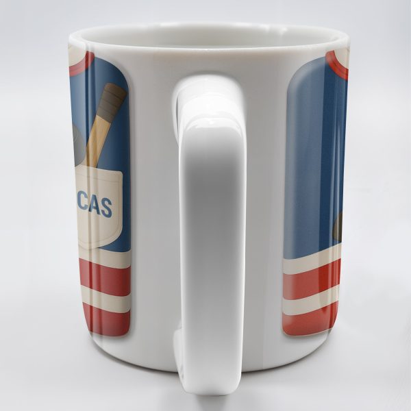 Customize Your Hockey Jersey Mug With Your Name, Hockey Gear - Personalized Custom Coffee Mug - FAM326_MG