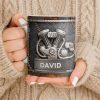 Customize Your Name, V8 Engine Design - Personalized Custom Coffee Mug - HOB021_MG Customize Your Name, V8 Engine Design - Personalized Custom Coffee Mug - HOB021_MG
