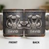 Customize Your Name, V8 Engine Design - Personalized Custom Coffee Mug - HOB021_MG Customize Your Name, V8 Engine Design - Personalized Custom Coffee Mug - HOB021_MG