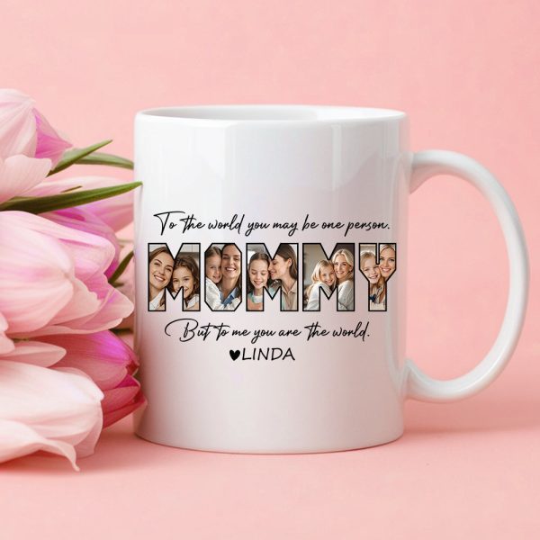 Customized Mother's Day Photo Mug Personalized Ceramic Cup Customized Mother's Day Photo Mug Personalized Ceramic Cup