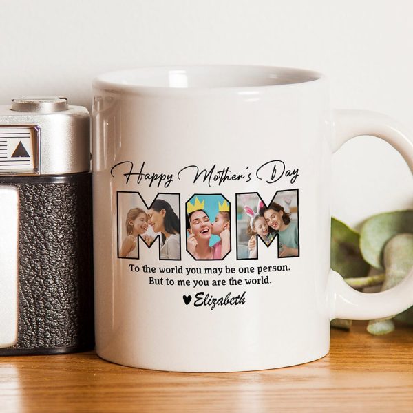 Customized Mother's Day Photo Mug Personalized Ceramic Cup Customized Mother's Day Photo Mug Personalized Ceramic Cup