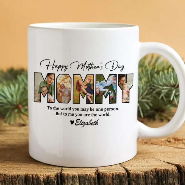 Customized Mother's Day Photo Mug Personalized Ceramic Cup Customized Mother's Day Photo Mug Personalized Ceramic Cup