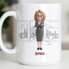 Customized Name With Professional Theme and City Skyline - Personalized Custom Coffee Mug - COL128_MG Customized Name With Professional Theme and City Skyline - Personalized Custom Coffee Mug - COL128_MG