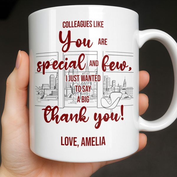 Customized Name With Professional Theme and City Skyline - Personalized Custom Coffee Mug - COL128_MG Customized Name With Professional Theme and City Skyline - Personalized Custom Coffee Mug - COL128_MG